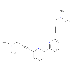2-Propyn-1-amine, 3,3'-[2,2'-bipyridine]-6,6'-diylbis[N,N-dimethyl-