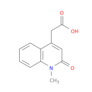 (1-methyl-2-oxo-1,2-dihydroquinolin-4-yl)acetic acid