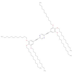 Pyrazine, 2,5-bis[[3,4,5-tris(dodecyloxy)phenyl]ethynyl]-