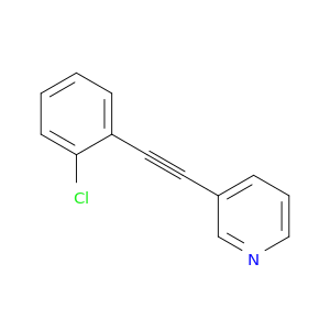 Pyridine, 3-[(2-chlorophenyl)ethynyl]-