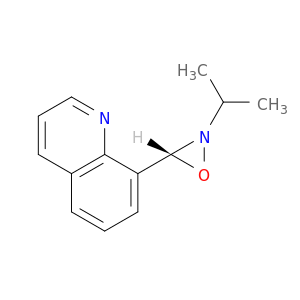 Quinoline, 8-[(2R,3R)-2-(1-methylethyl)-3-oxaziridinyl]-