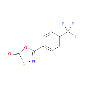 1,3,4-OXATHIAZOL-2-ONE, [4-(TRIFLUOROMETHYL)PHENYL]-