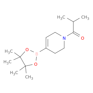 1-Isobutyryl-5,6-dihydro-2H-pyridine-4-boronic acid, pinacol ester