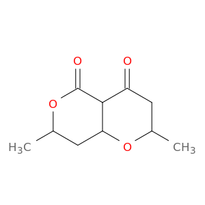 4H,5H-Pyrano[4,3-b]pyran-4,5-dione,hexahydro-2,7-dimethyl- (8CI,9CI)