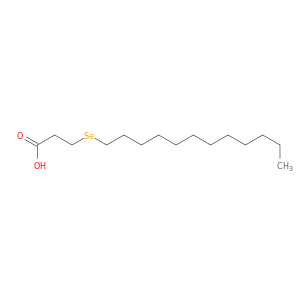 Propanoic acid, 3-(dodecylseleno)-
