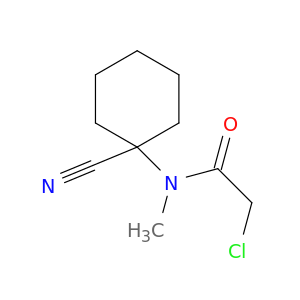 2-氯-N-(1-氰基己基)-N-甲基乙酰胺