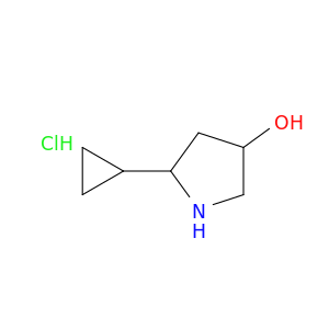 5-cyclopropylpyrrolidin-3-ol hydrochloride