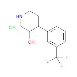 3-Piperidinol, 4-[3-(trifluoromethyl)phenyl]-, hydrochloride