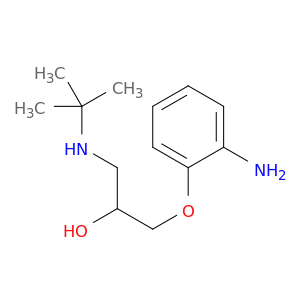 2-Propanol, 1-(2-aminophenoxy)-3-[(1,1-dimethylethyl)amino]-