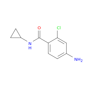 4-Amino-2-chloro-N-cyclopropylbenzamide