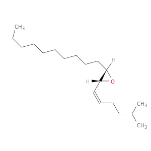 Oxirane, 2-decyl-3-[(1Z)-5-methyl-1-hexenyl]-, (2S,3R)-