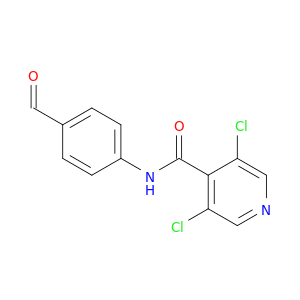 4-Pyridinecarboxamide, 3,5-dichloro-N-(4-formylphenyl)-