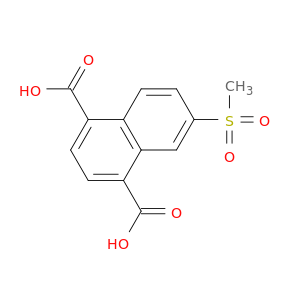 1,4-Naphthalenedicarboxylic acid, 6-(methylsulfonyl)-