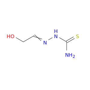 Hydrazinecarbothioamide, 2-(2-hydroxyethylidene)-