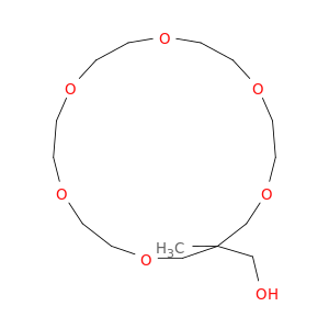 1,4,7,10,13,16-Hexaoxacyclononadecane-18-methanol, 18-methyl-