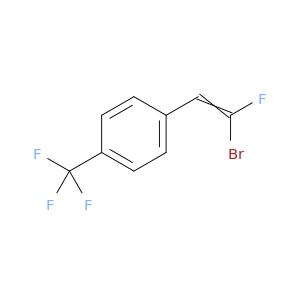 Benzene, 1-(2-bromo-2-fluoroethenyl)-4-(trifluoromethyl)-