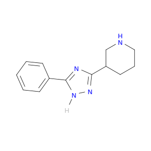 3-(3-Phenyl-1H-1,2,4-triazol-5-yl)piperidine hydrochloride