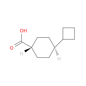 (1R,4r)-4-cyclobutylcyclohexane-1-carboxylic acid