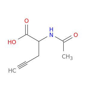 2-乙酰氨基戊-4-炔酸
