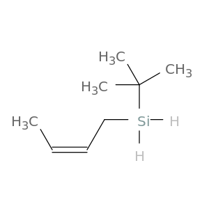 Silane, (2Z)-2-butenyl(1,1-dimethylethyl)-