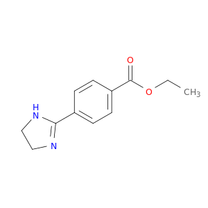 Benzoic acid, 4-(4,5-dihydro-1H-imidazol-2-yl)-, ethyl ester