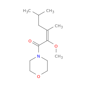 Morpholine, 4-[(2E)-2-methoxy-3,5-dimethyl-1-oxo-2-hexenyl]-