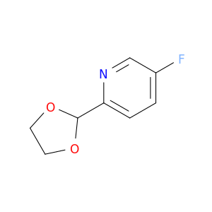 Pyridine, 2-(1,3-dioxolan-2-yl)-5-fluoro-