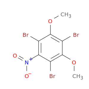 Benzene, 1,3,5-tribromo-2,4-dimethoxy-6-nitro-