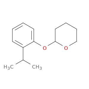 2H-Pyran, tetrahydro-2-[2-(1-methylethyl)phenoxy]-