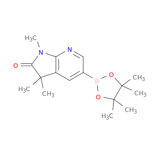 1,3,3-Trimethyl-5-(4,4,5,5-tetramethyl-1,3,2-dioxaborolan-2-yl)-1H-pyrrolo[2,3-b]pyridin-2(3H)-one