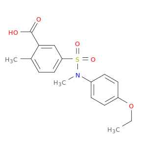 5-(N-(4-Ethoxyphenyl)-N-methylsulfamoyl)-2-methylbenzoic acid