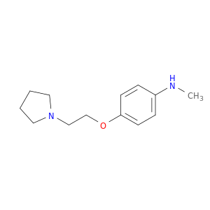 N-methyl-4-[2-(pyrrolidin-1-yl)ethoxy]aniline