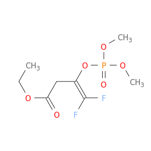 3-Butenoic acid, 3-[(dimethoxyphosphinyl)oxy]-4,4-difluoro-, ethyl ester