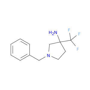 1-benzyl-3-(trifluoromethyl)pyrrolidin-3-amine