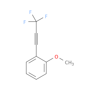 Benzene, 1-methoxy-2-(3,3,3-trifluoro-1-propynyl)-