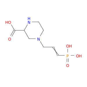 4-(3-磷酸-2-丙烯-1-基)-2-哌嗪羧酸
