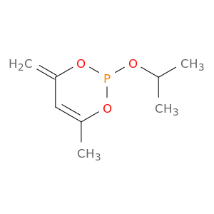 4H-1,3,2-Dioxaphosphorin, 6-methyl-4-methylene-2-(1-methylethoxy)-