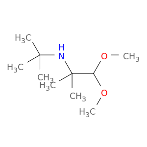 1,1-dimethoxy-2-methyl-N-tert-butyl-propan-2-amine