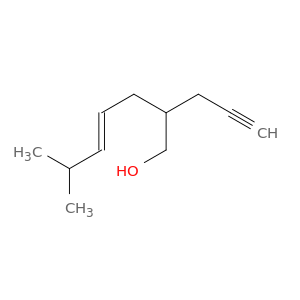 4-Hepten-1-ol, 6-methyl-2-(2-propynyl)-, (4E)-