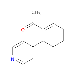 Ethanone, 1-[6-(4-pyridinyl)-1-cyclohexen-1-yl]-