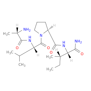 L-Isoleucinamide, L-alanyl-L-valyl-L-prolyl-
