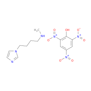 1H-Imidazole-1-butanamine, N-methyl-, compd. with 2,4,6-trinitrophenol(1:1)