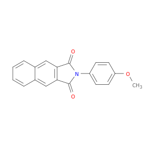 1H-Benz[f]isoindole-1,3(2H)-dione, 2-(4-methoxyphenyl)-