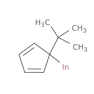 Indium, [1-(1,1-dimethylethyl)-2,4-cyclopentadien-1-yl]-