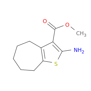 2-氨基-5,6,7,8-四氢-4H-环庚[B]噻吩-3-甲酸甲酯