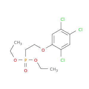 diethyl[2-(2,4,5-trichlorophenoxy)ethyl]phosphonate