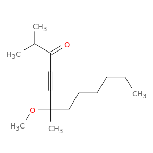 4-Dodecyn-3-one, 6-methoxy-2,6-dimethyl-