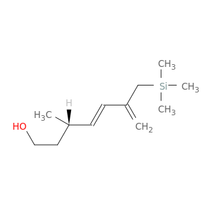 4,6-Heptadien-1-ol, 3-methyl-6-[(trimethylsilyl)methyl]-, (3S,4E)-