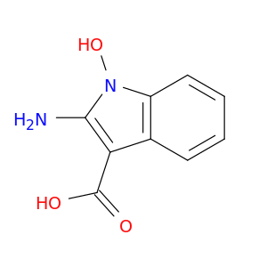 1H-Indole-3-carboxylicacid, 2-amino-1-hydroxy-