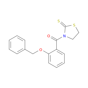 2-Thiazolidinethione, 3-[2-(phenylmethoxy)benzoyl]-